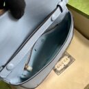 699268 Gucci Blondie系列肩背包 圆形互扣式双G单肩包 浅蓝色