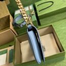 699268 Gucci Blondie系列肩背包 圆形互扣式双G单肩包 浅蓝色