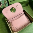 699268 Gucci Blondie系列肩背包 圆形互扣式双G单肩包 浅粉色