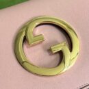 699268 Gucci Blondie系列肩背包 圆形互扣式双G单肩包 浅粉色