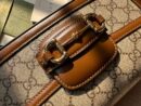 735178 Gucci Horsebit 1955系列肩背包 古驰手提单肩包 棕色