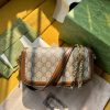735178 Gucci Horsebit 1955系列肩背包 古驰手提单肩包 棕色