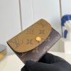 M82333 LV ROSALIE 零钱包 Monogram Reverse 拼色帆布钱夹 LV豆豆钱夹
