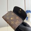 M82333 LV ROSALIE 零钱包 Monogram Reverse 拼色帆布钱夹 LV豆豆钱夹