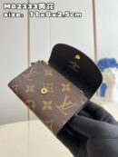 M82333 LV ROSALIE 零钱包 Monogram Reverse 拼色帆布钱夹 LV豆豆钱夹