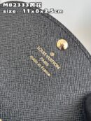 M82333 LV ROSALIE 零钱包 Monogram Reverse 拼色帆布钱夹 LV豆豆钱夹