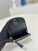 M81455 LV ROSALIE 零钱包 Monogram Empreinte 压纹牛皮钱夹 LV豆豆钱夹