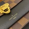 N60221 LV VAVIN 链条包 Damier Ebene 帆布配牛皮迷你女包 黑色