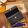 N60221 LV VAVIN 链条包 Damier Ebene 帆布配牛皮迷你女包 黑色