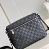 1685423146932260.jpg N42711 LV DISTRICT 小号邮差包 Damier Infini 帆布男士单肩斜挎包