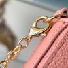 M81759 LV FELICIE POCHETTE 手袋 牛皮压纹三合一链条包 LV三件套 粉色