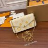 1686211341479214.jpg M82047 LV FELICIE POCHETTE 手袋 牛皮压纹三合一链条包 LV三件套 米白色