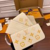 1686211343590238.jpg M82047 LV FELICIE POCHETTE 手袋 牛皮压纹三合一链条包 LV三件套 米白色