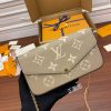 1686211556588318.jpg M69977 LV LV FELICIE POCHETTE 手袋 牛皮压纹三合一链条包 LV三件套 灰色