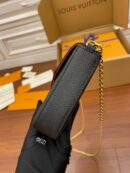 M80482 LV FELICIE POCHETTE 手袋 牛皮压纹三合一链条包 LV三件套 黑色