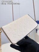 M82363 LV FELICIE POCHETTE 手袋 牛皮压纹三合一链条包 LV三件套 奶白色