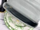 M9242 迪奥 CARO 中号手袋 柔软牛皮革藤格纹 灰色