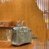 爱马仕 Birkin 铂金包 斑鸠灰 热销色 金扣 25cm
