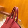 17f6ba08dc60bb0.jpg 爱马仕 Birkin 30cm 石榴红 Togo小牛皮 金扣 原版蜜蜡线 顶级手工缝制