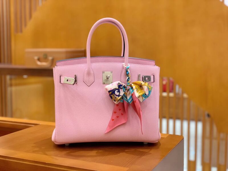 爱马仕 Birkin 铂金包 X9锦葵紫 德国进口牛皮 全手工 30cm 现货