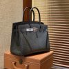 爱马仕 Birkin 30cm 松柏绿 南非进口鸵鸟皮 顶级手缝工艺 金扣