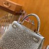爱马仕 Kelly 25cm 原色蜥蜴 全手工缝制 现货