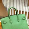 爱马仕 Birkin 25cm 牛油果绿 Togo小牛皮 金扣 原版蜜蜡线 顶级手工缝制