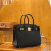 爱马仕 Birkin 30cm 经典黑 Swift 牛皮 金扣 原版蜜蜡线 顶级手工缝制