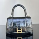 Balenciaga沙漏包-Balenciaga鳄鱼皮手袋