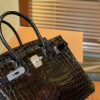 19edebb2d505a5f.jpg 爱马仕 Birkin 经典黑 一级尼罗鳄鱼皮 顶级工艺全手工制作 30cm
