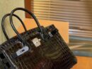 爱马仕 Birkin 经典黑 一级尼罗鳄鱼皮 顶级工艺全手工制作 30cm