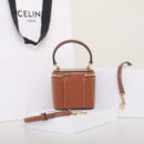 Celine*Triomphe系列手提袋10J762棕色免检版