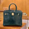 爱马仕 Birkin 30cm 英国绿 尼罗鳄鱼皮 金扣 原版蜜蜡线 顶级手缝 现货