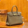 爱马仕 Birkin 30cm 大象灰 Togo小牛皮 金扣 原版蜜蜡线 顶级手工缝制