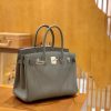爱马仕 Birkin 30cm 锡器灰 银扣 德国进口togo 牛皮 全手工缝制