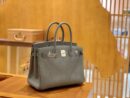 爱马仕 Birkin 30cm 锡器灰 银扣 德国进口togo 牛皮 全手工缝制