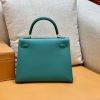 爱马仕 Kelly 凯莉包 森林绿 Epsom皮 金扣 28cm