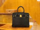 爱马仕 Birkin 30cm 经典黑 雾面 尼罗鳄鱼皮 金扣 原版蜜蜡线 顶级手缝 现货