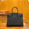 1cf72530a241ecb.jpg 爱马仕 Birkin 30cm 经典黑 Togo小牛皮 银扣 原版蜜蜡线 顶级手工缝制