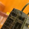 爱马仕 Birkin 25cm 橄榄绿 尼罗鳄鱼皮 金扣 原版蜜蜡线 顶级手缝 现货