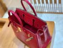 爱马仕 Birkin 30 极致粉 金扣 湾鳄 一级皮 全手工缝制