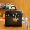 爱马仕 Birkin 铂金包 黑色 掌纹牛皮 金扣 30cm 高订版本
