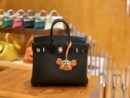 爱马仕 Birkin 铂金包 黑色 掌纹牛皮 金扣 30cm 高订版本