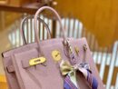 爱马仕 Birkin 30cm 丁香紫 金扣 德国进口togo 牛皮 全手工缝制