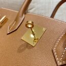 爱马仕 Birkin 铂金包 金棕色 掌纹牛皮 金扣 30cm 高订版本