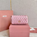 miumiu缪缪*Matelasse系列5BP086单肩包粉色