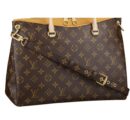 LV M40929 Louis Vuitton 路易·威登 女士Pallas系列杏黄色印花手袋
