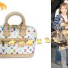 M92647 LV村上隆设计 LV33彩 Lv三三彩 LV女包 LV手提包