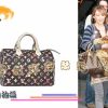 M95832 LV经典老花 LV黑水彩 LV新款 时尚 LV女包 LV手提包