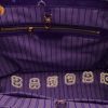 M93162 LV最新款沙滩包 LV亮皮女包 LV单肩包 LV女包 村上隆设计 紫色